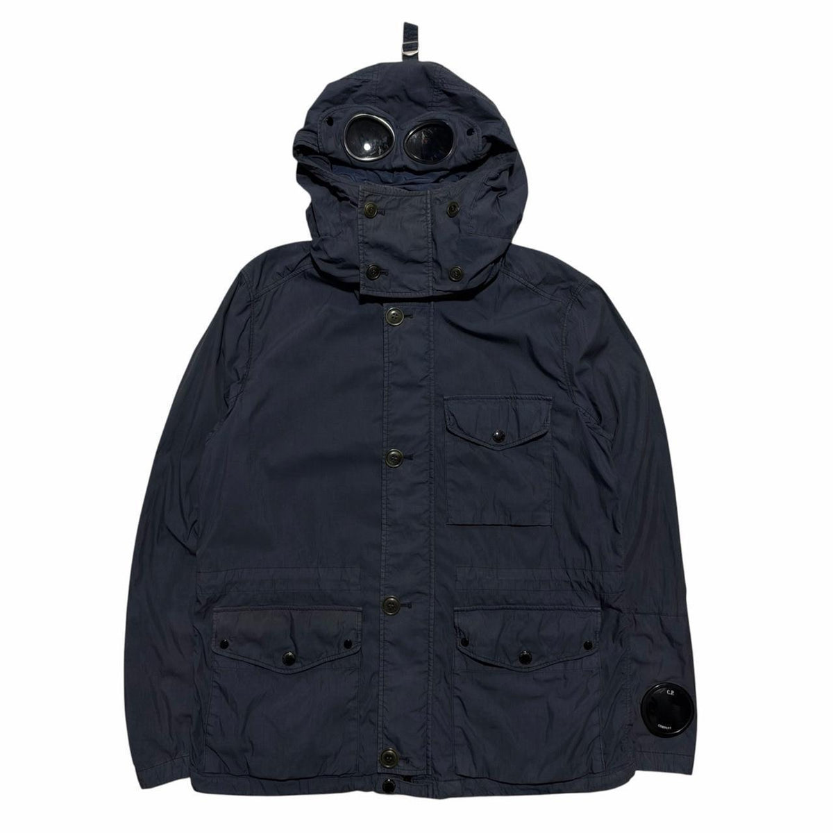 CP Company 50.3 Mille Miglia Goggle Jacket | XL, Navy Blue