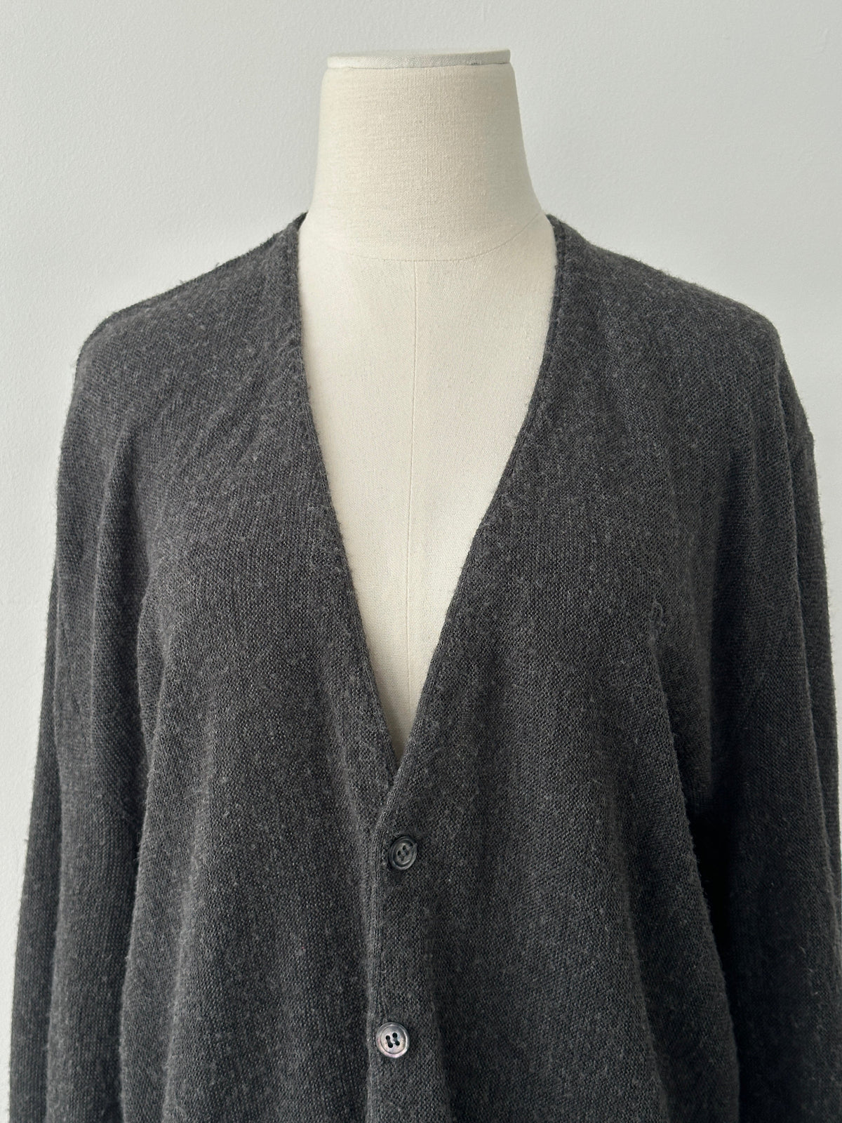 Christian Dior 1990s Knit Logo Cardigan - M