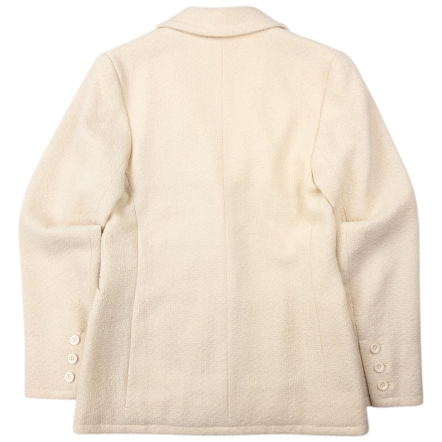 Vintage YSL Yves Saint Laurent Wool Tweed Jacket Womens Size L