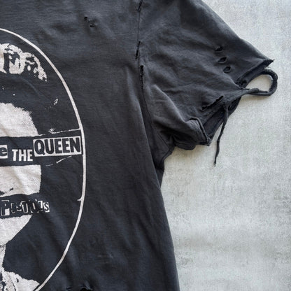 DISTRESSED SEX PISTOLS T-SHIRT | O/S, Red