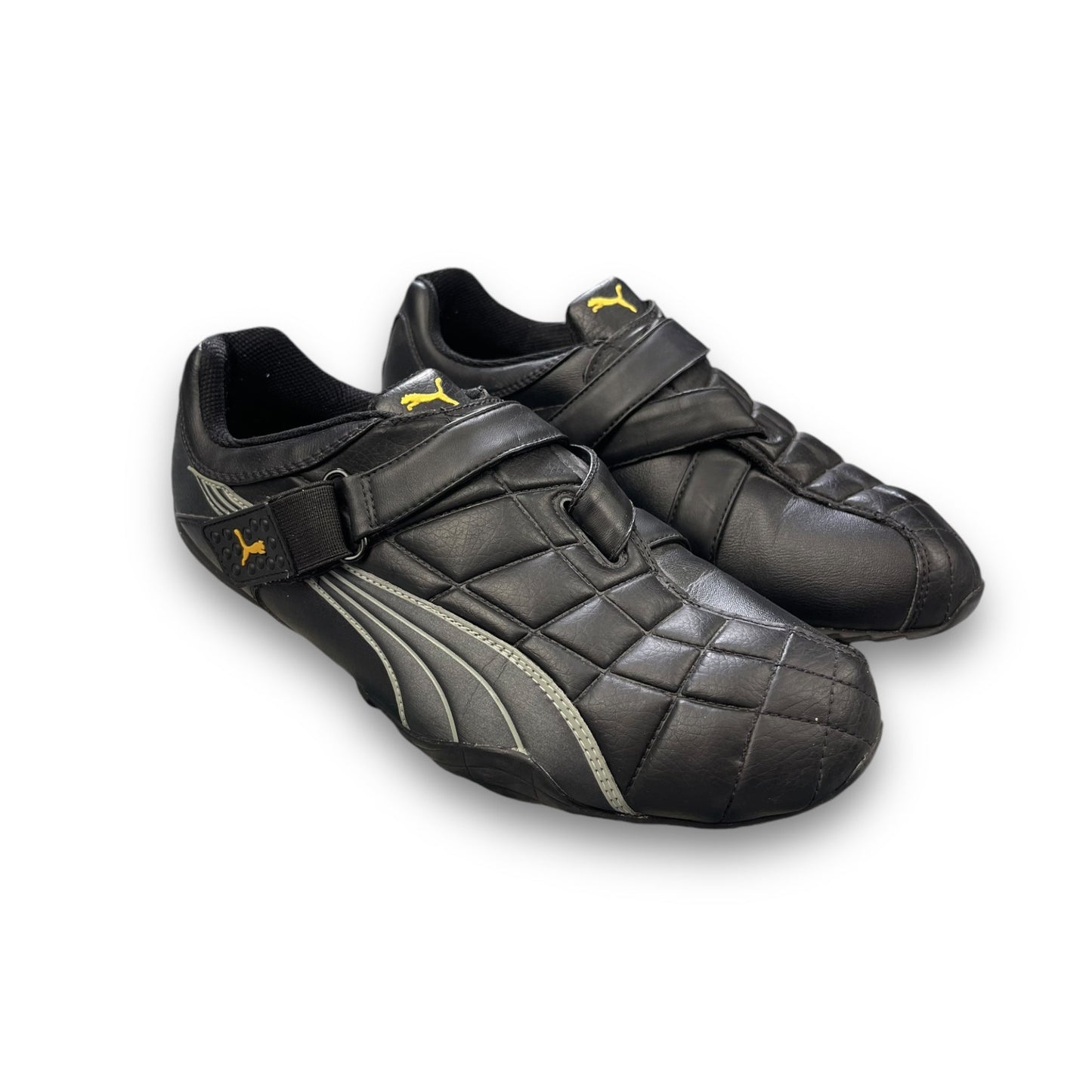2003 Puma Kekomi Black/Yellow (UK9.5) | Default Title, Black