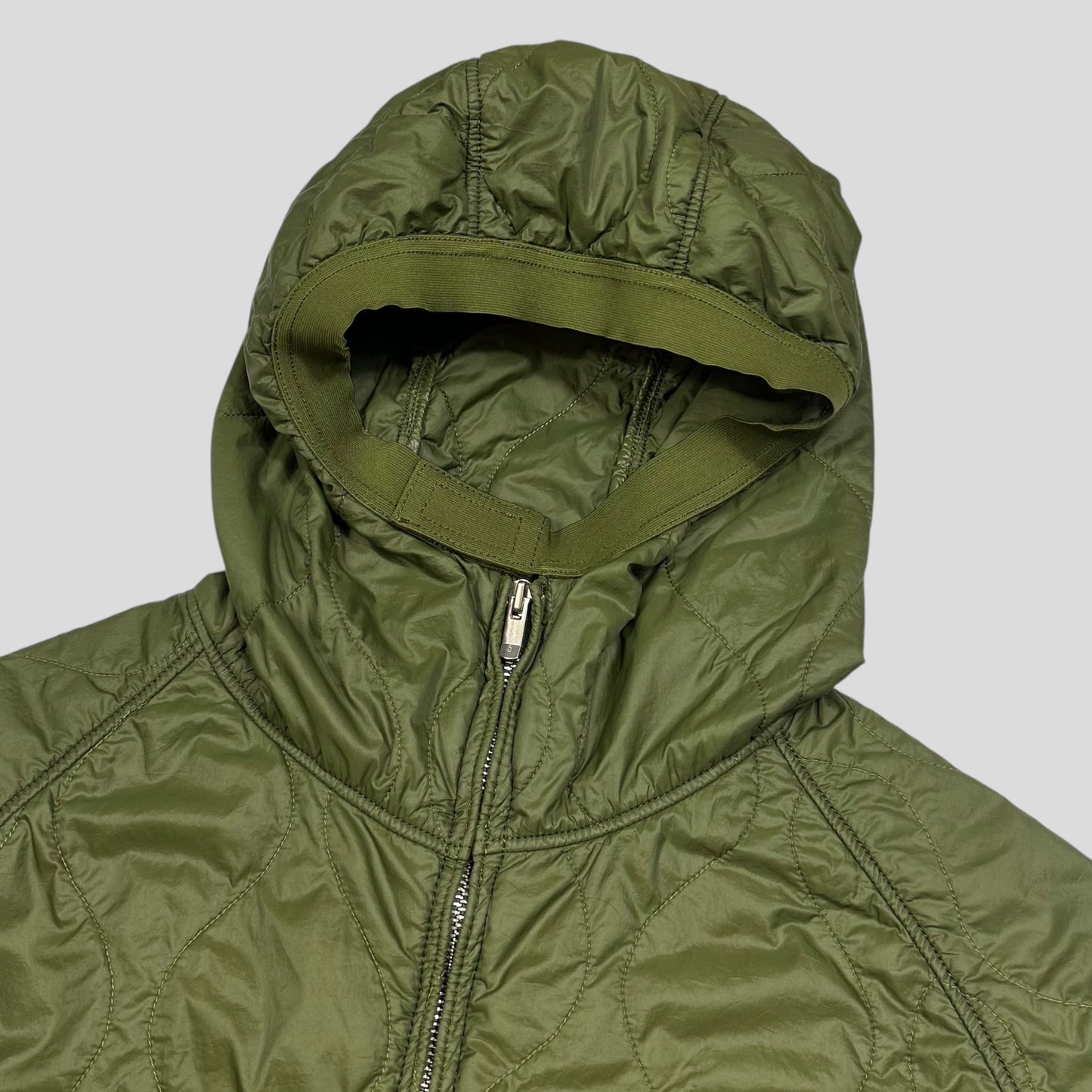 CP Company 00’s Onion Stitch Quilted Puffer Jacket - L | Default Title, Green