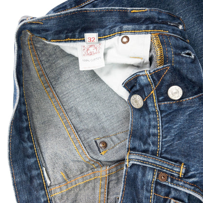 Vintage Evisu Double Gull Japanese Denim Jeans Size W31