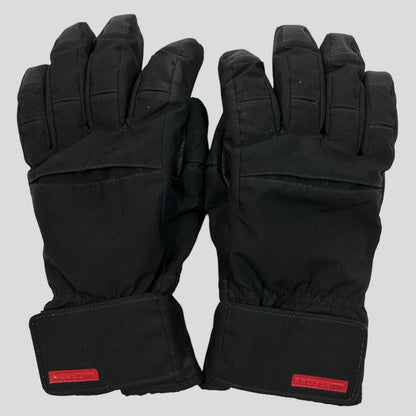 Prada Sport 00’s Articulated Ski Gloves - 9 | Large, Red