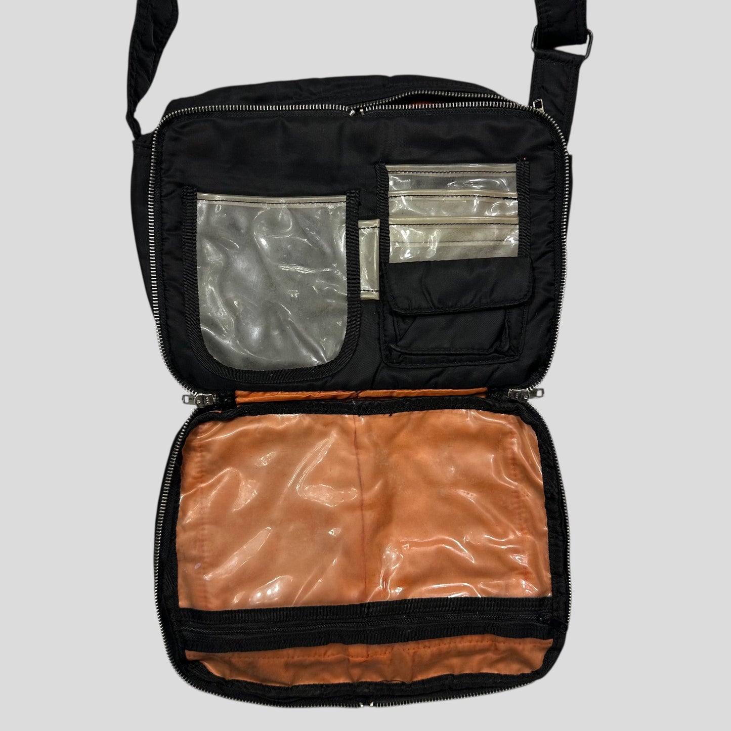 Porter Yoshida 00’s Nylon Tanker Multipocket Messenger Bag