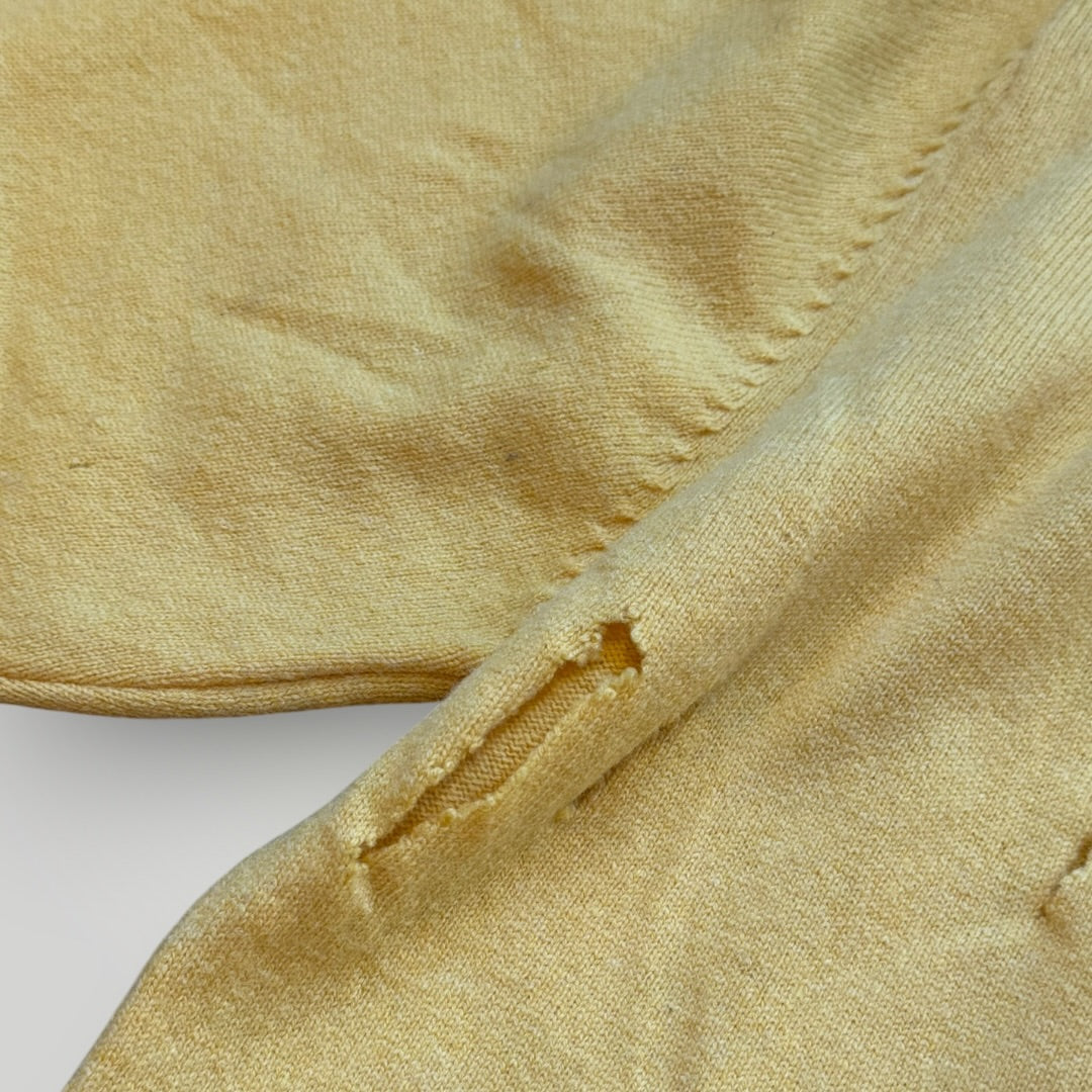 Comme des Garçons Homme AW/1990 Wool Knit Polo L | O/S, Tan