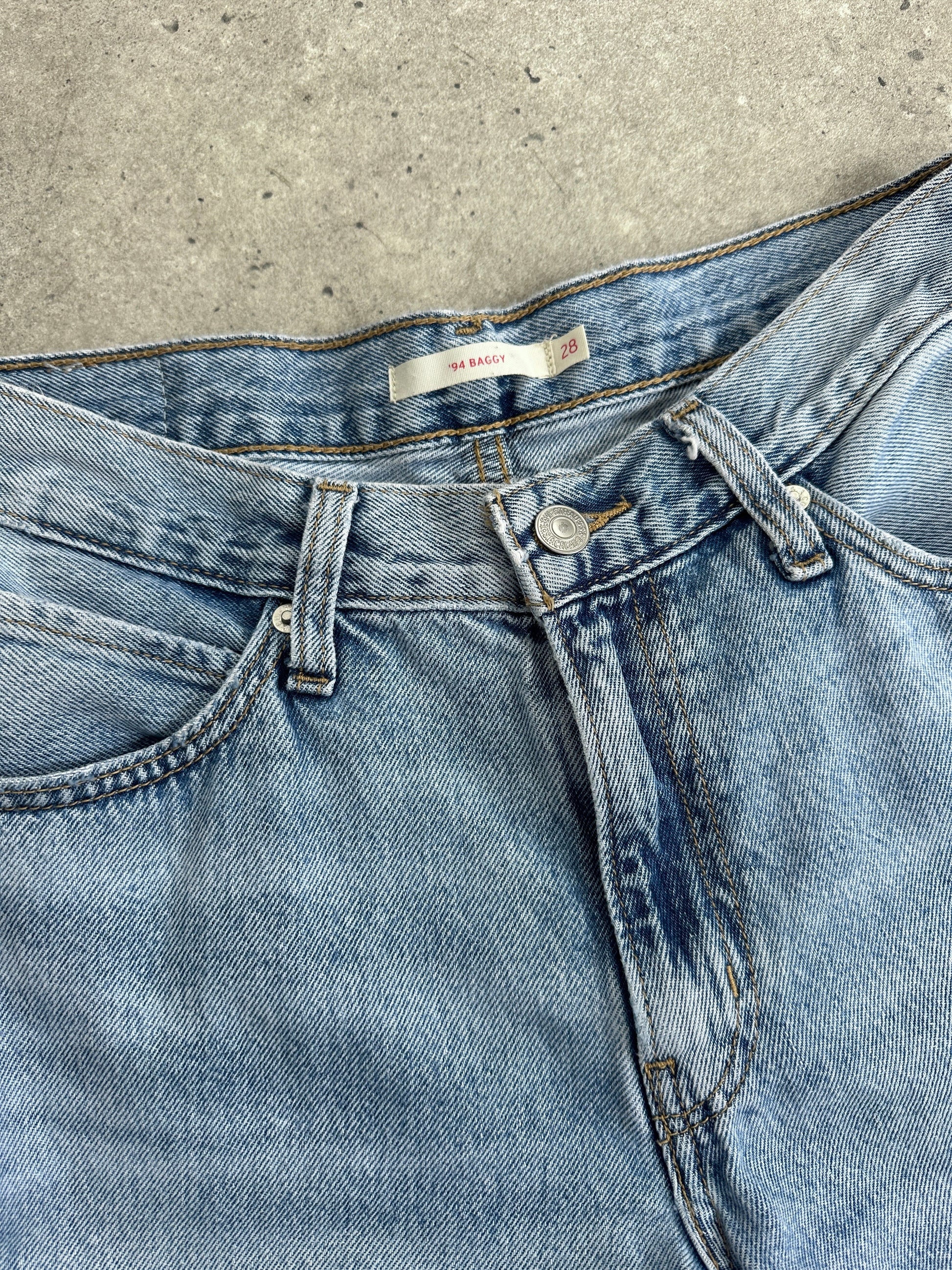 Levi's 94 Baggy Straight Leg Denim Jeans - W28