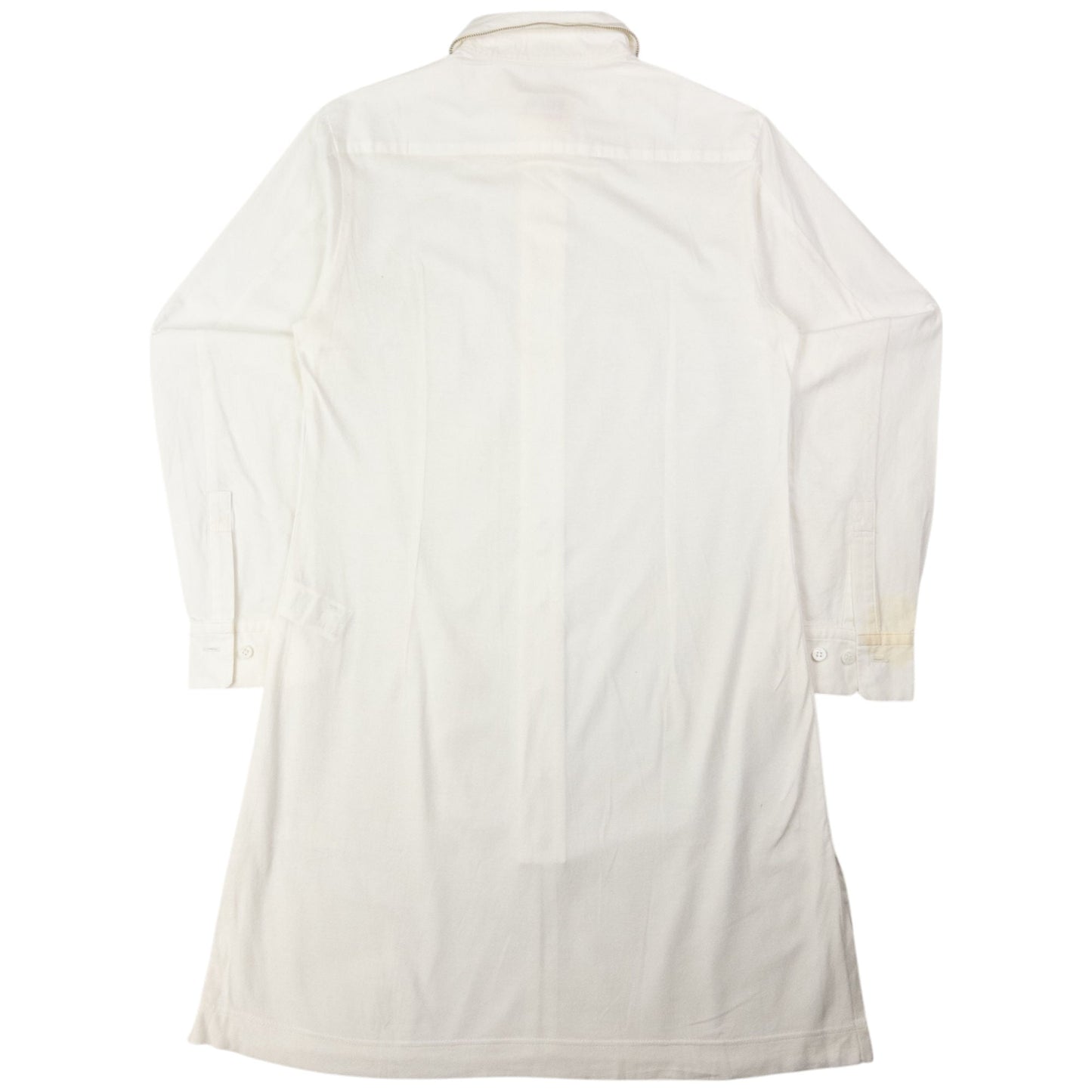 Vintage Yohji Yamamoto Regulation Button Up Shirt Dress Womens Size M