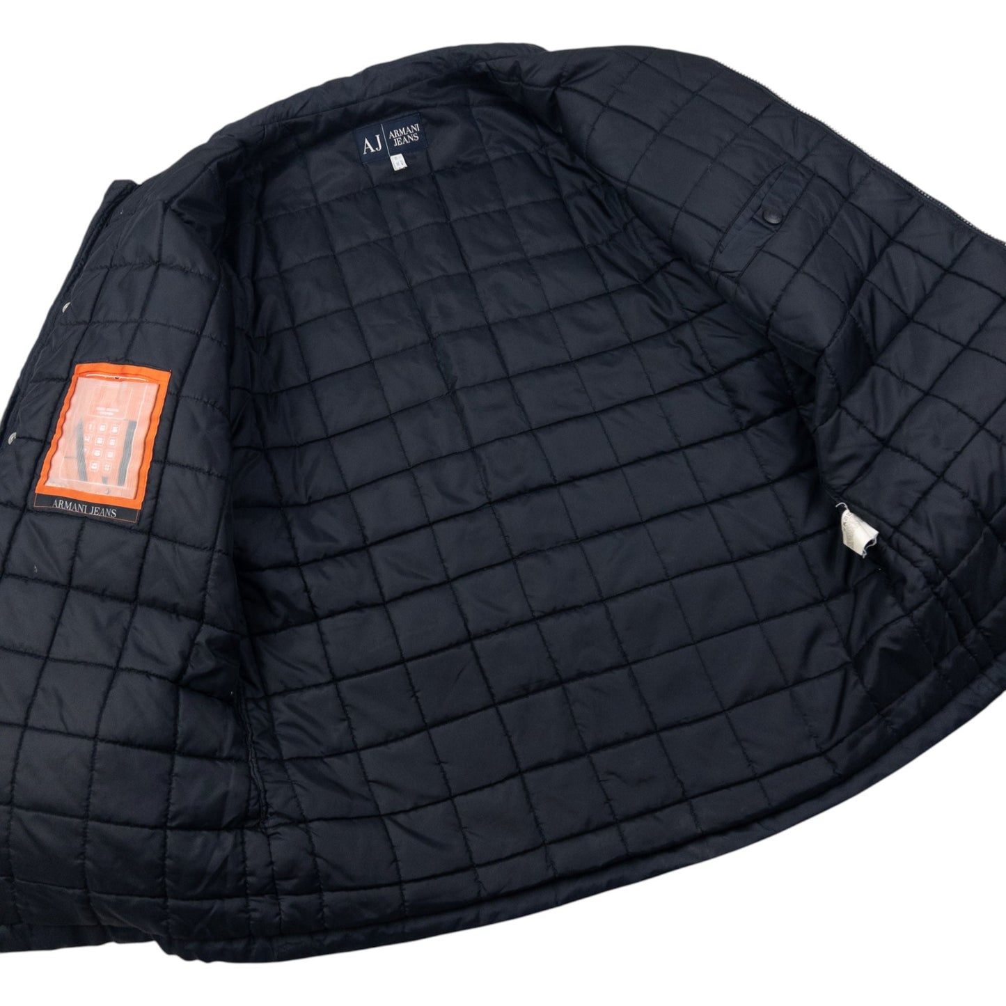 Vintage 2000s Armani Jeans Padded Cargo Jacket Size XL