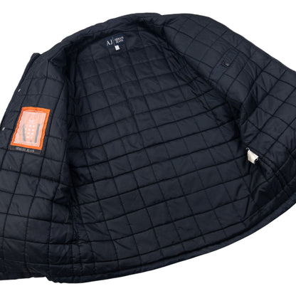 Vintage 2000s Armani Jeans Padded Cargo Jacket Size XL