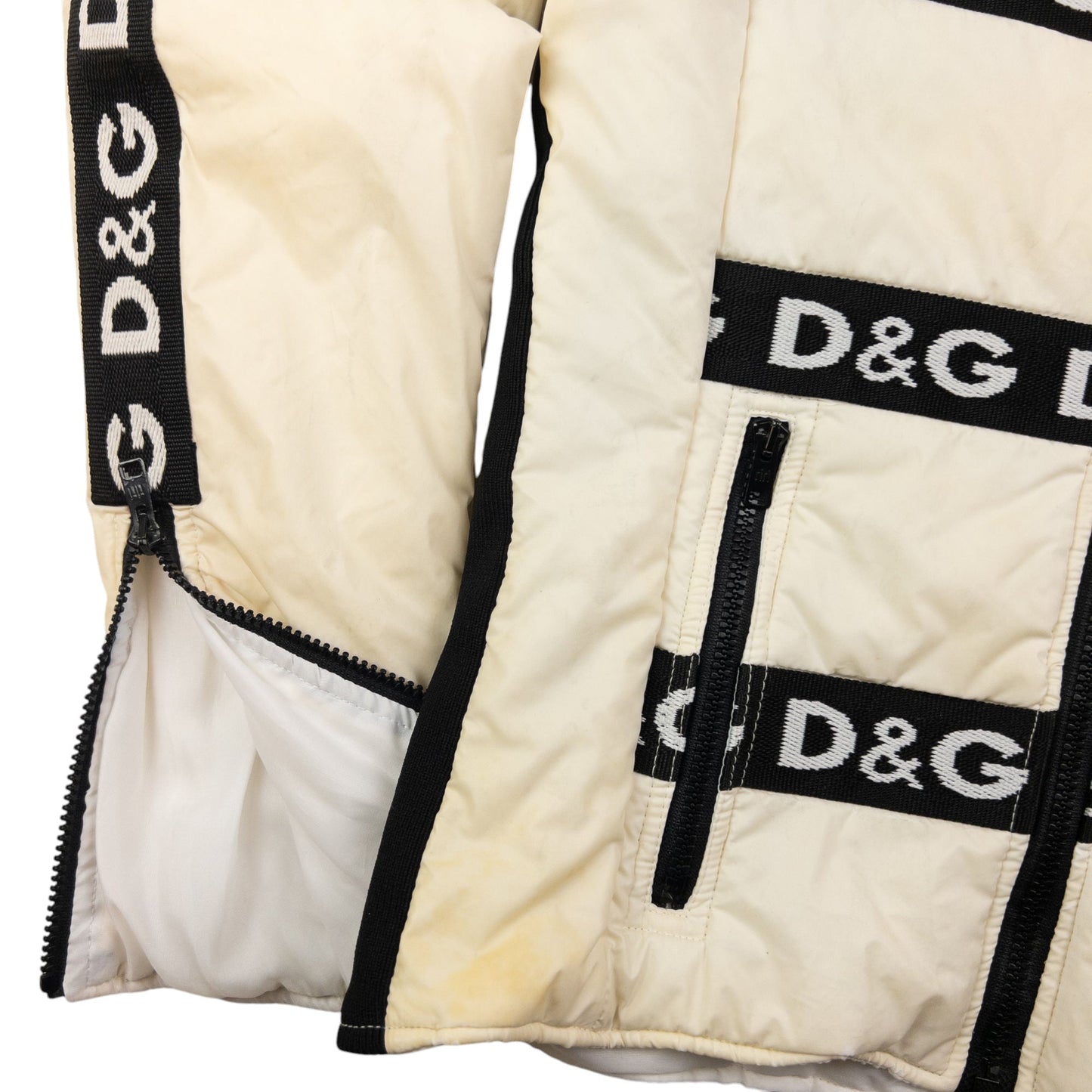 Vintage Dolce & Gabbana Puffer Jacket Womens Size M