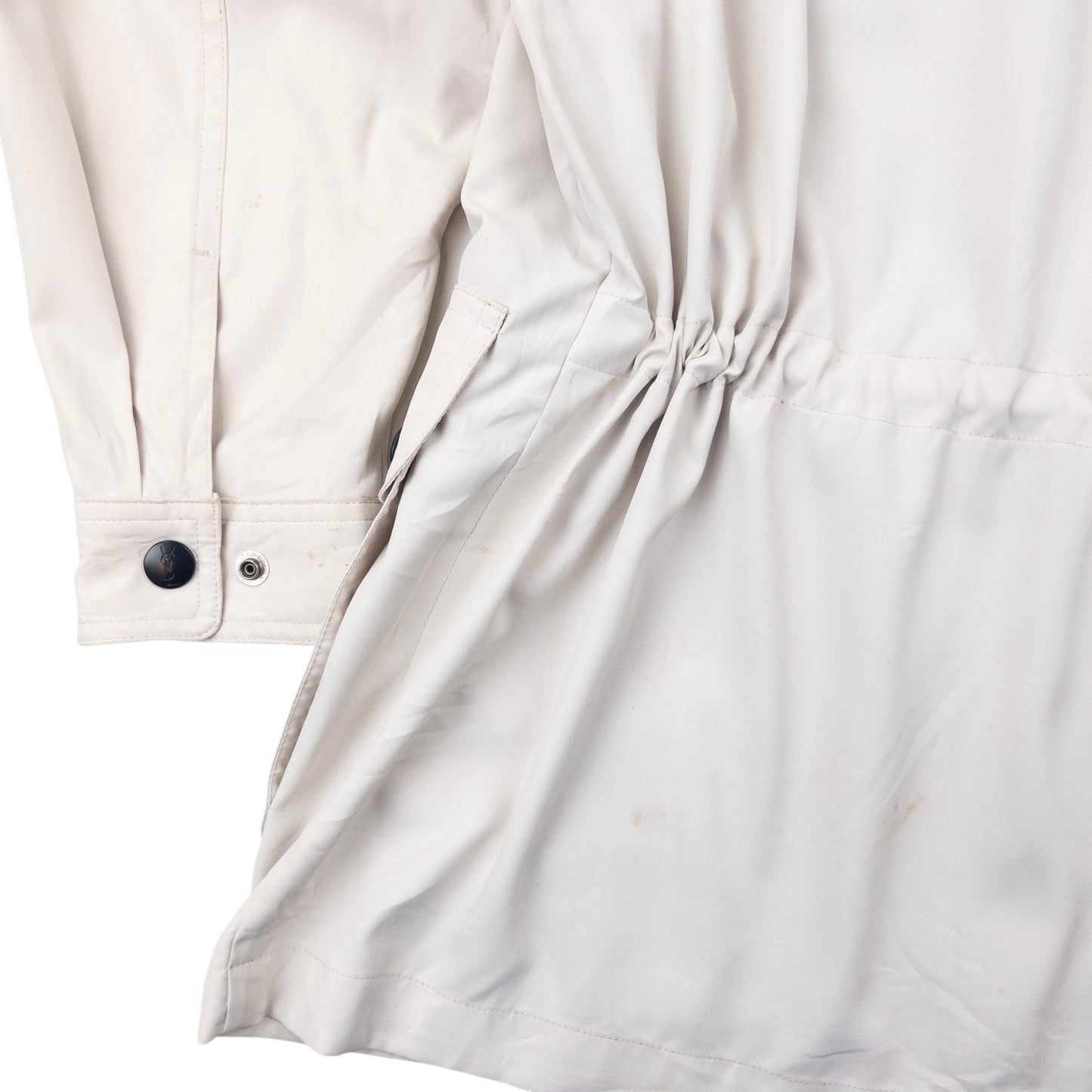 Vintage YSL Yves Saint Laurent Zip Up Jacket Size M