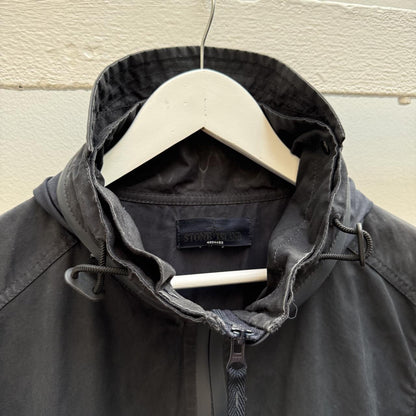 Stone Island Weather Proof Cotton Ghost Parka Jacket (M) | Medium, Deep Navy Blue