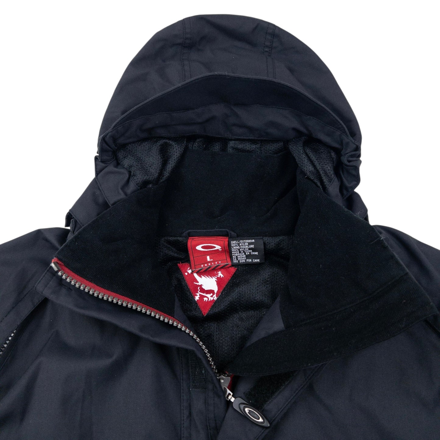 Vintage Oakley Zip Up Snowboarding Jacket Size XL