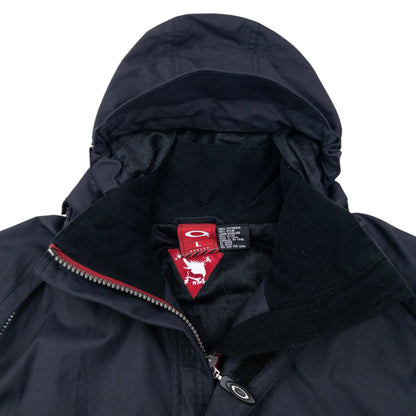 Vintage Oakley Zip Up Snowboarding Jacket Size XL