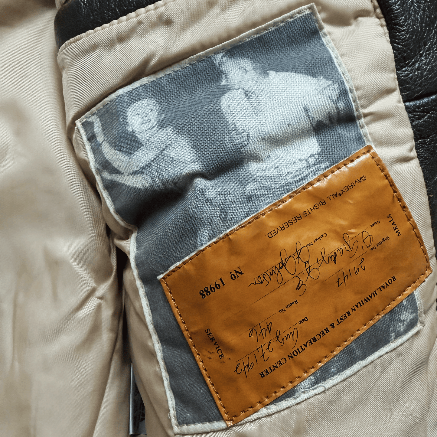 Avirex 'Saipan' 1988 A2 Leather Flight Jacket - S / M | S / M, Red