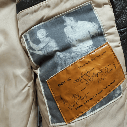 Avirex 'Saipan' 1988 A2 Leather Flight Jacket - S / M | S / M, Red
