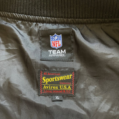Avirex x Raiders NFL Varsity Bomber Jacket - XL