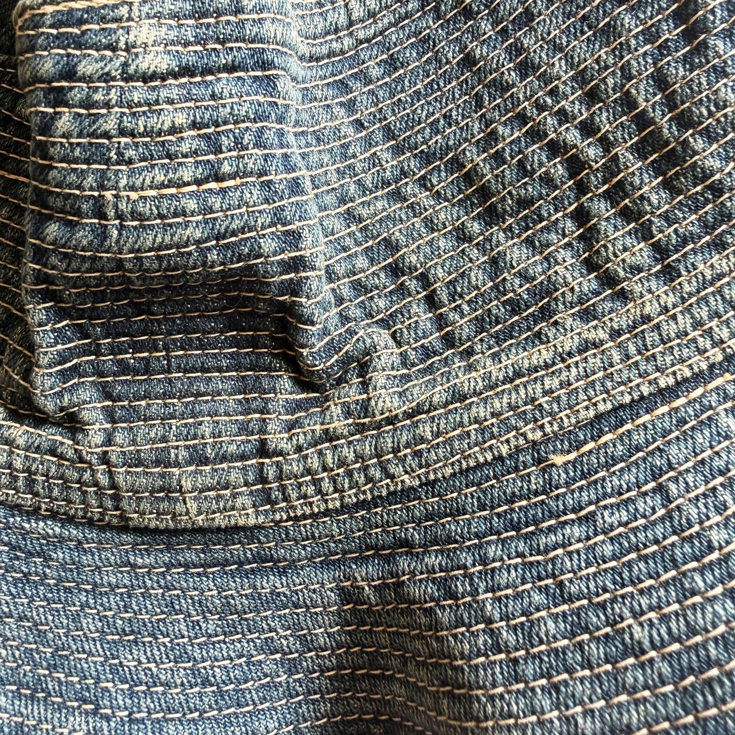 Kapital 'The Old Man & The Sea' Denim Bucket Hat | O/S, Red