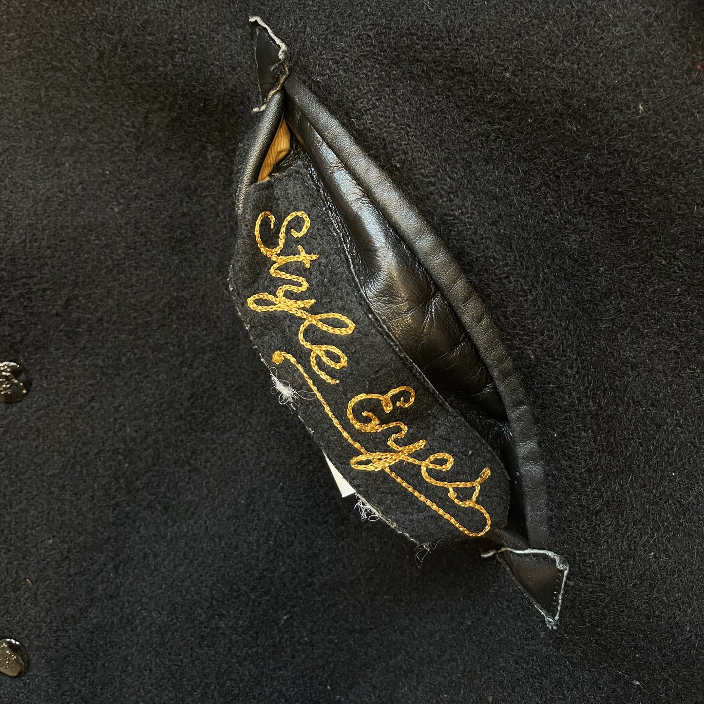 Style Eyes 'Lonestar Choppers MC' Varsity Jacket - L