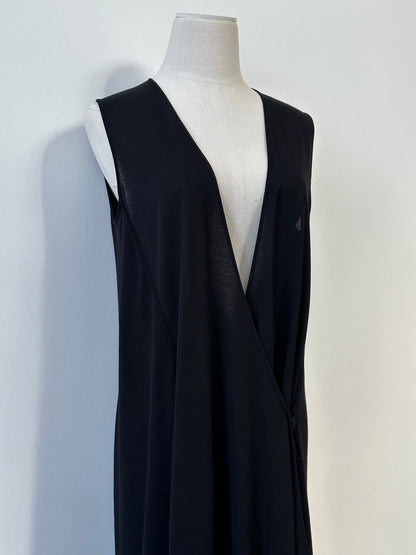 La Perla 1990s Cotton Side Split Wrap Top - L