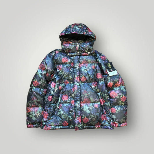 Stone Island x Supreme AW/17 Lamy Cover Stampato Puffer Jacket XL
