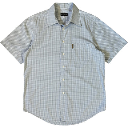 Armani Jeans 00’s Checkered Short Sleeve Shirt L | Large, Multicoloured
