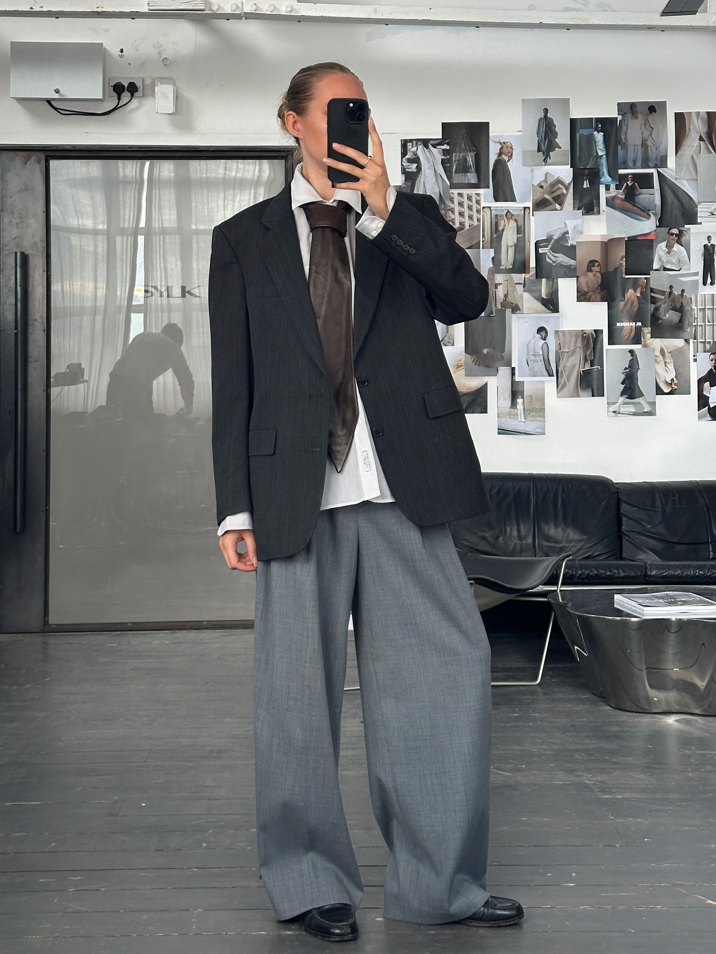 Christian Dior Monsieur 1990s Pure Wool Single Breasted Blazer