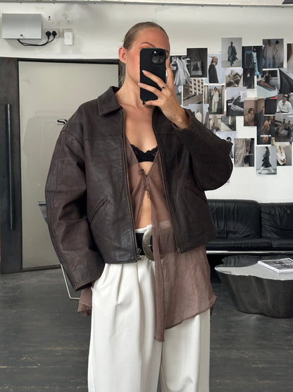 Italian Vintage 1990s Sheer Kaftan - M