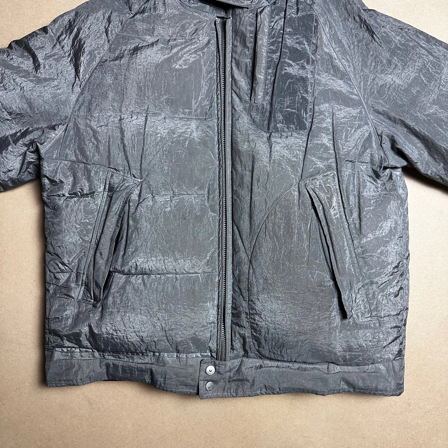 2006 NYC Flagship Store Stone Island For Nokia Stainless Steel Pure Metal Shell Jacket