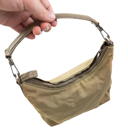 Vintage 2000s Gucci Shoulder Bag | O/S, Beige