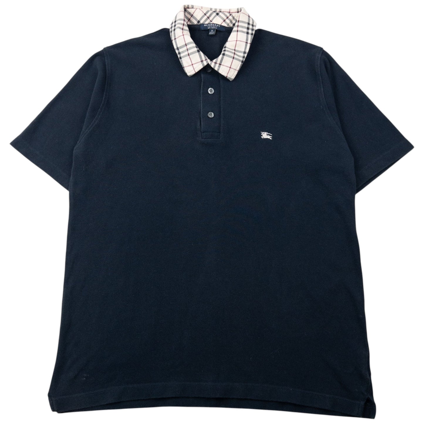 Vintage 2000s Burberry Nova Check Collar Polo Shirt Size S | Small, Multicoloured