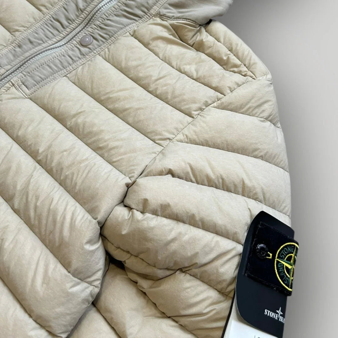 Stone Island Loom Woven down Chambers Stretch Nylon Jacket M