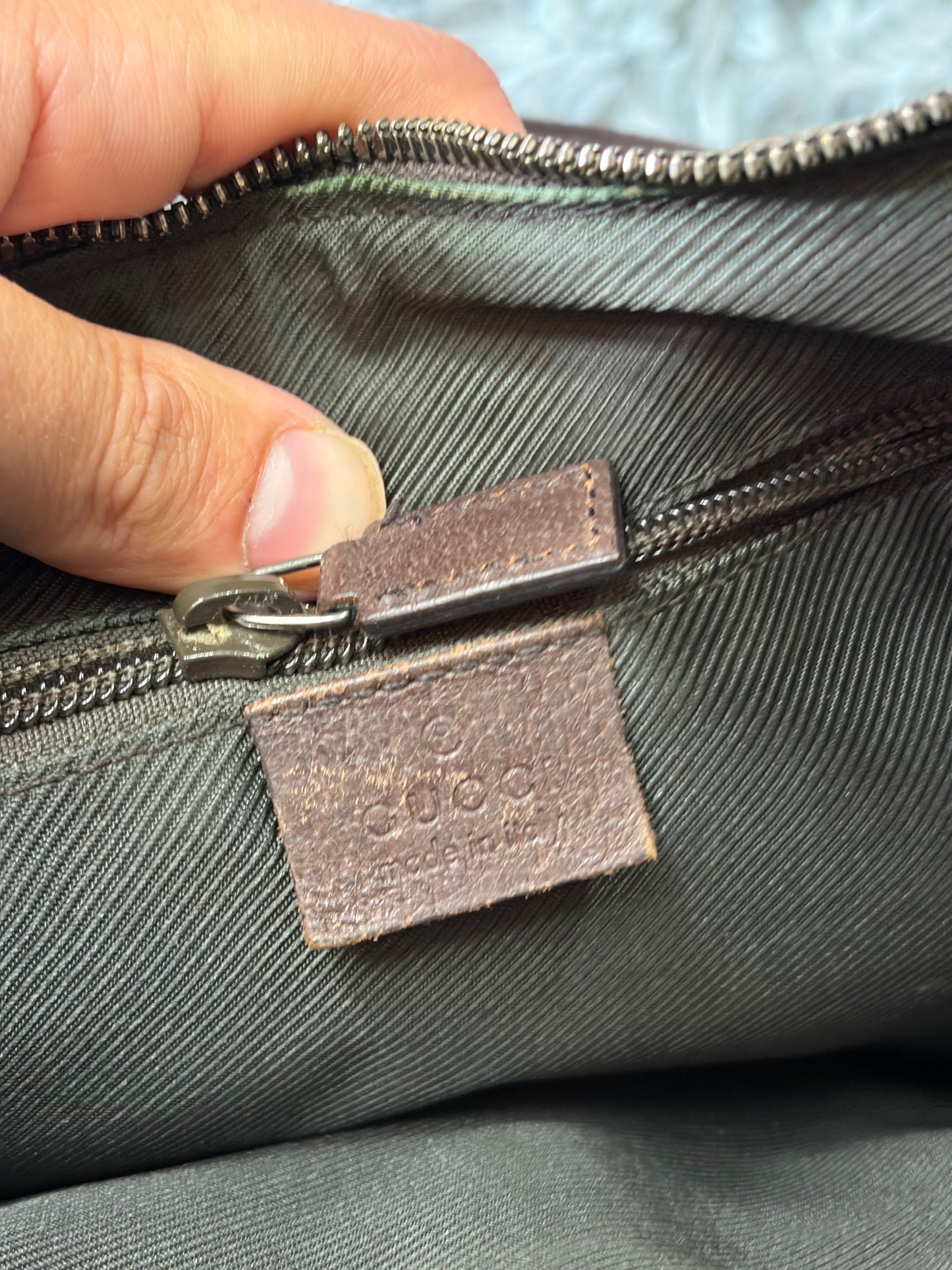 Gucci GG Monogram Brown Canvas Satchel Crossbody Bag | O/S, Multicoloured