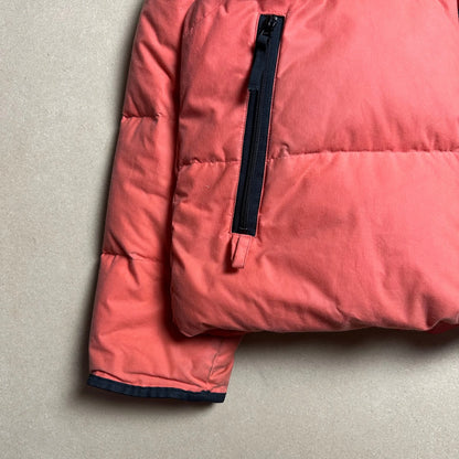 A/W 2000 Safety Orange Waxed Cotton Puffer