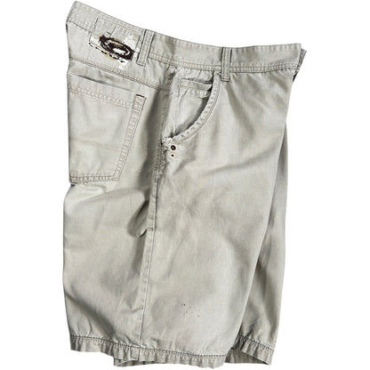 Oakley 2006 Cotton Embroidered Shorts W34 | W34, Cream