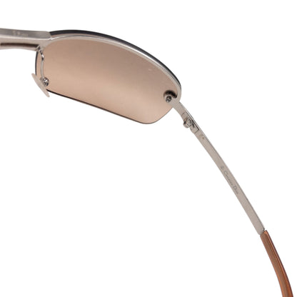 Vintage 2000s Dior Adiorable By John Galliano Rimless Sunglasses | O/S, Beige