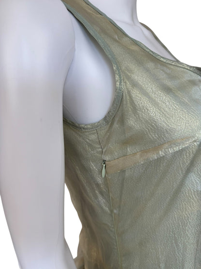 Vivienne Westwood F/W 2012 Queen’s Jubilee Capsule Collection Gold Label lamé organza gown