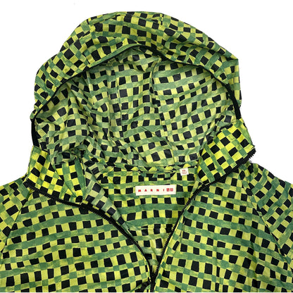 Uniqlo X Marni Check Jacket In Green ( XXL )