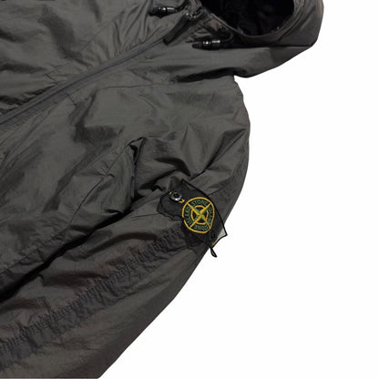 Stone Island 2009 Goose Down Mesh Badge Jacket | Large, Charcoal