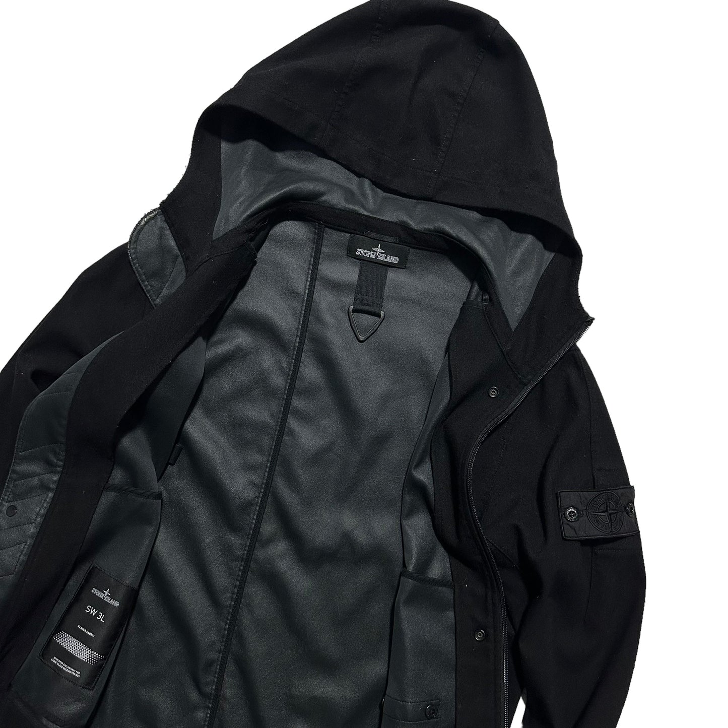 Stone Island Shadow Project SW 3L Wool Jacket | Medium, TBD