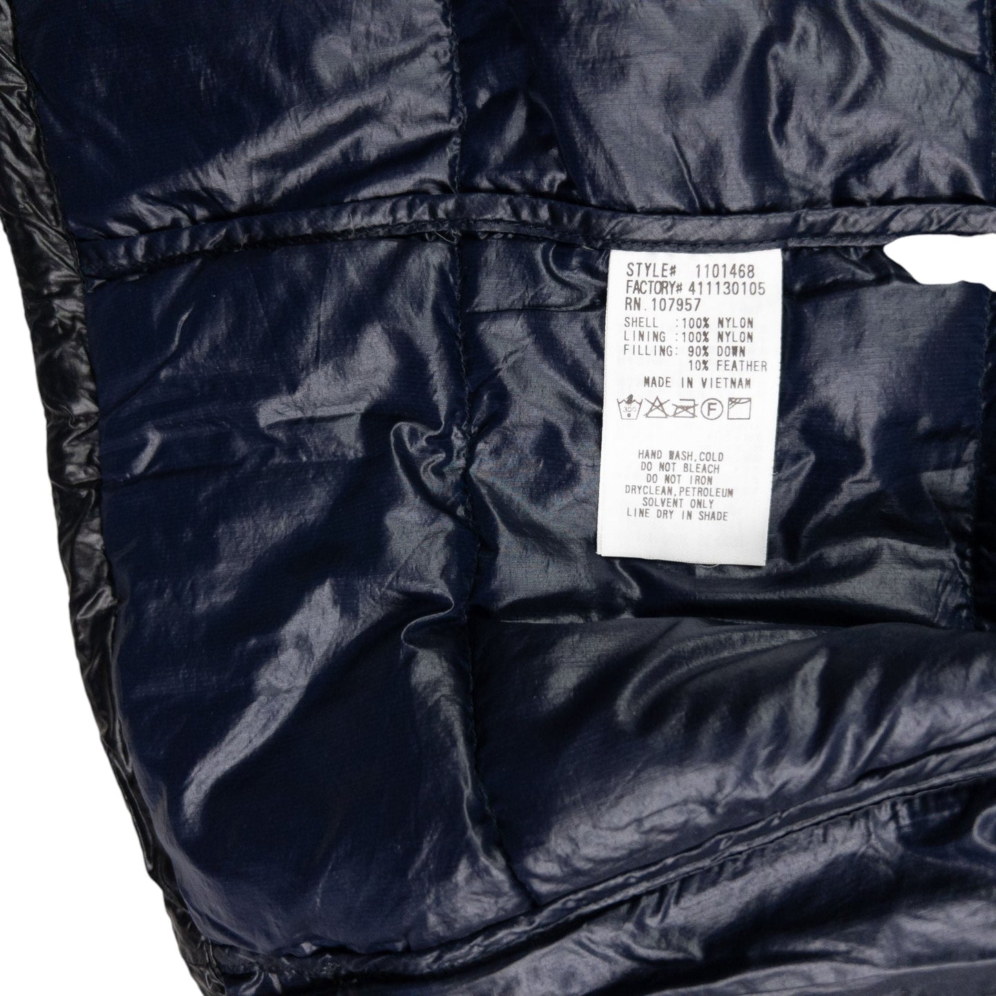 Vintage Montbell Zip Up Padded Gilet Size S