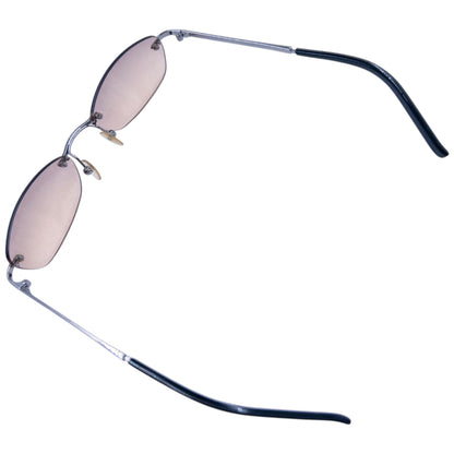 Vintage 2000s Burberry Rimless Sunglasses | O/S, Beige