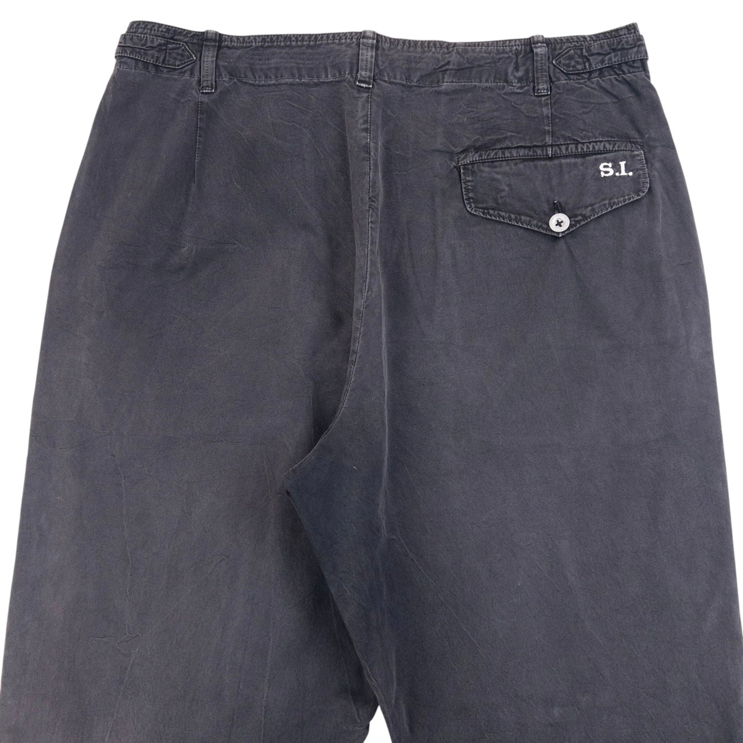 Vintage 2005 Stone Island Compact Trousers Size W30 | W30, Grey