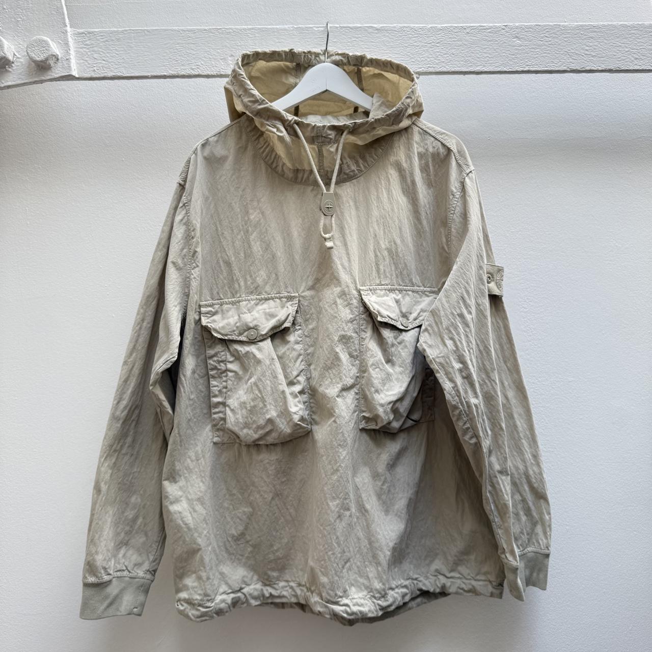 Stone Island Ghost Smock Pullover Jacket (XL) | Extra Large, Beige