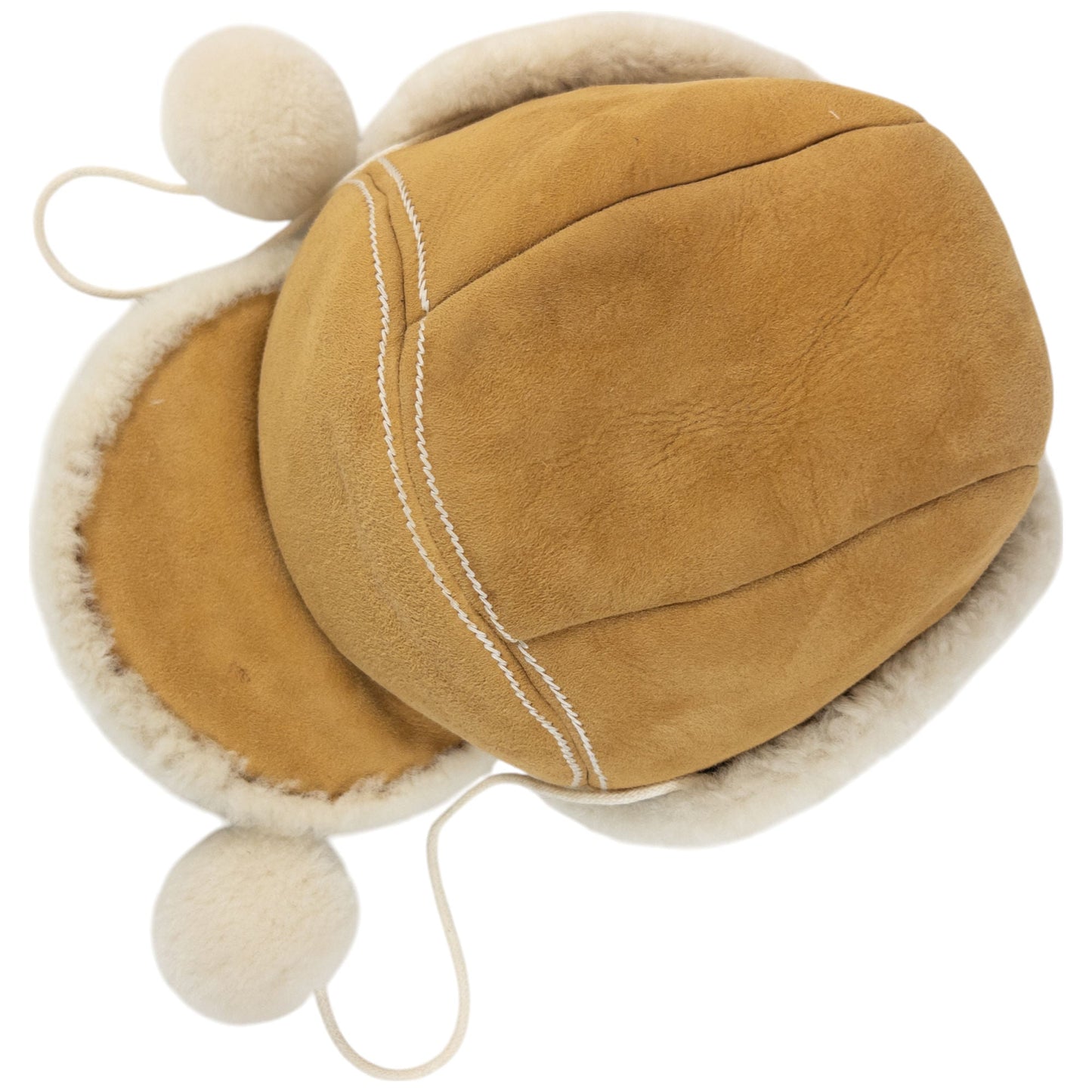 Vintage Dior Sheep Skin Wool Trapper Hat