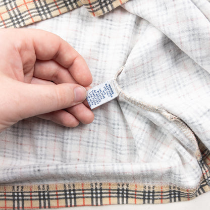 Vintage 90s Burberry Nova Check Polo Shirt Size L | Large, Multicoloured