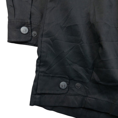Vintage 90s YSL Yves Saint Laurent Harrington Jacket Size M | Medium, Black