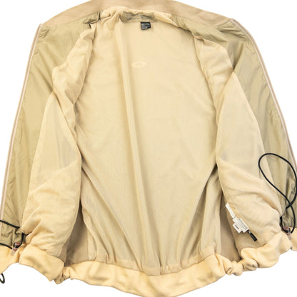 Vintage 2000s Oakley Zip Up Gilet SAMPLE Size M | Medium, Beige