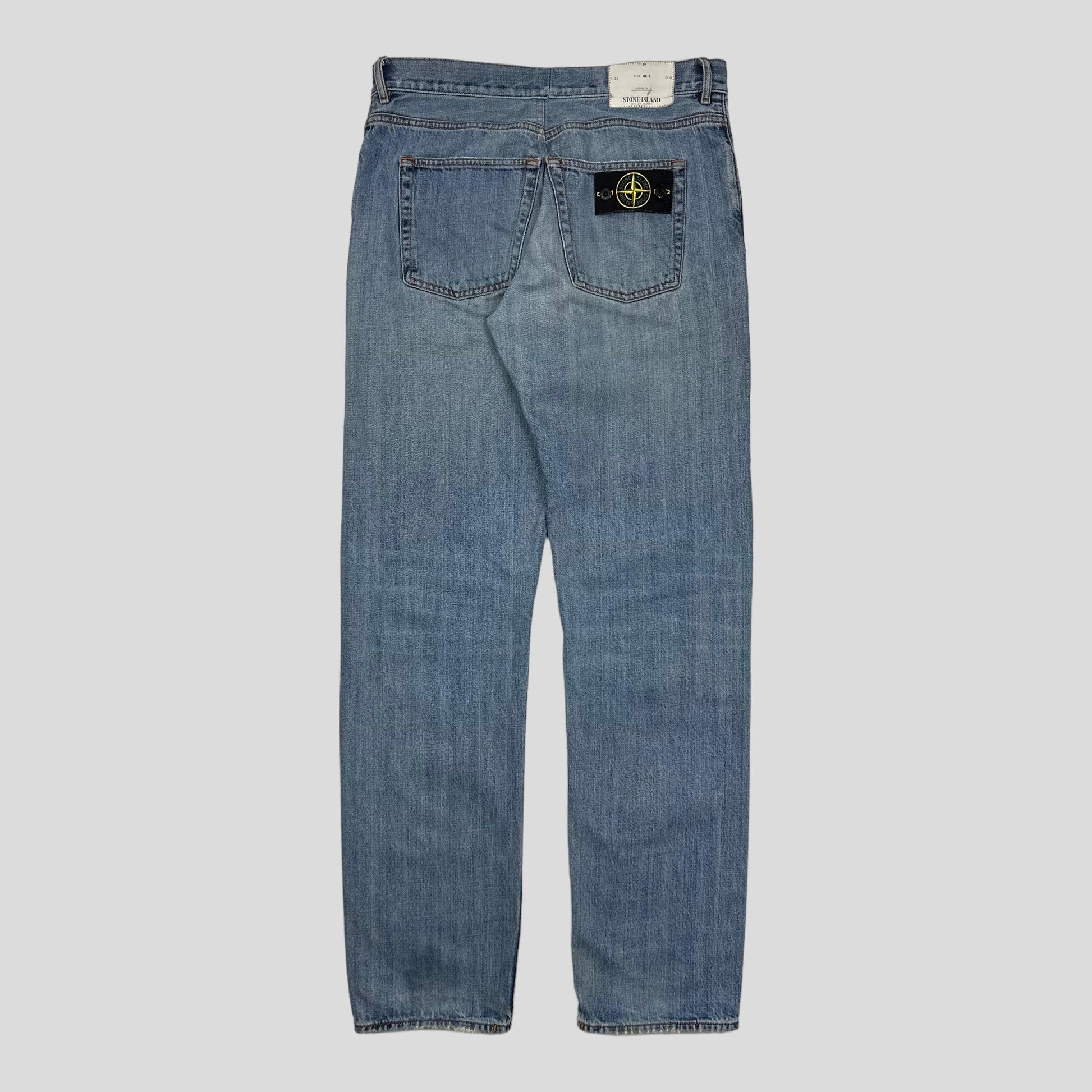 Stone Island SS13 Light Blue Wash Jeans - 34-36 - Known Source